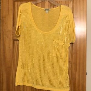 One World oversized blouse size small